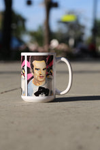 Load image into Gallery viewer, Moz Kitten Pop Art Mug - Suedehead Shop Morrissey The Smiths and More