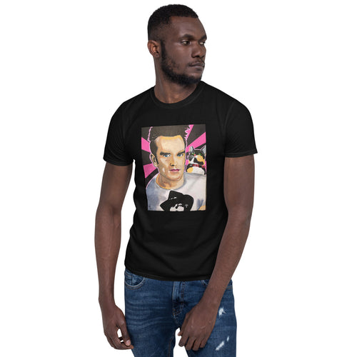 Moz Kitten Pop Art - Short-Sleeve Unisex T-Shirt - Suedehead Shop Morrissey The Smiths and More